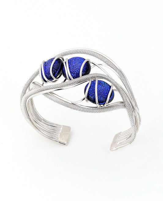 Bracciale 3 Reflex in Vetro Di Murano - Vetri D'Arte