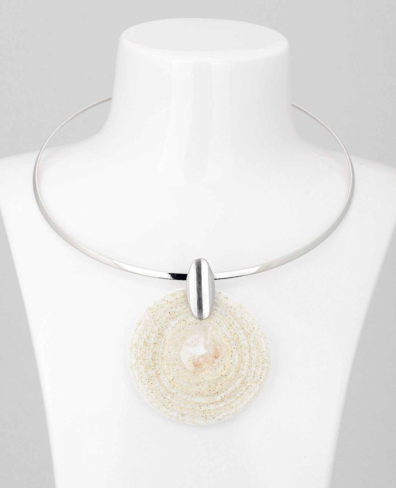 Ciondolo/Pendente Ostrica in Vetro Di Murano - Vetri D'Arte