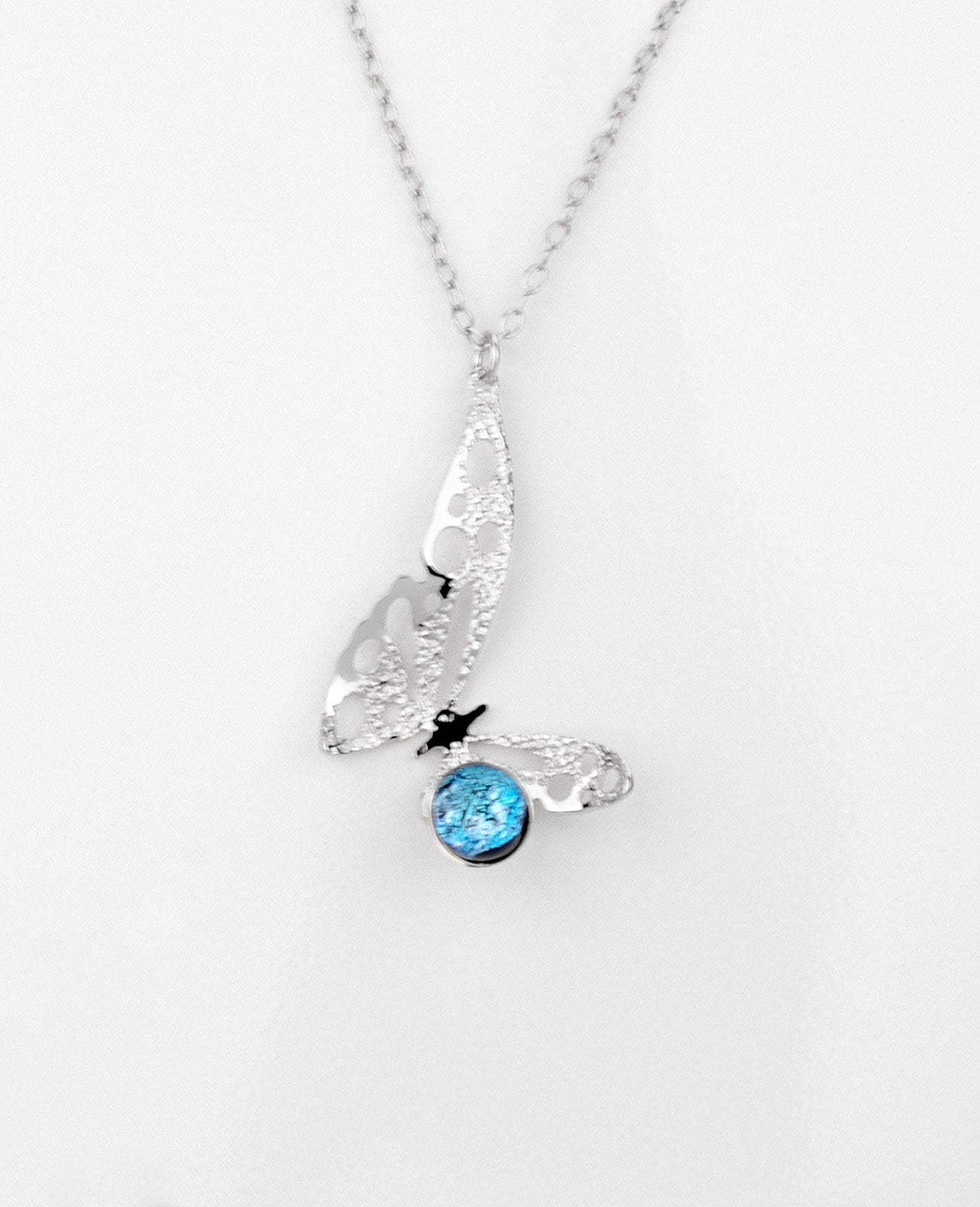 Murano Glass Necklace | Butterfly