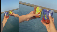 Upload and start the video in the gallery viewer, Peacock Glass in Murano Glass - Vetri D'Arte