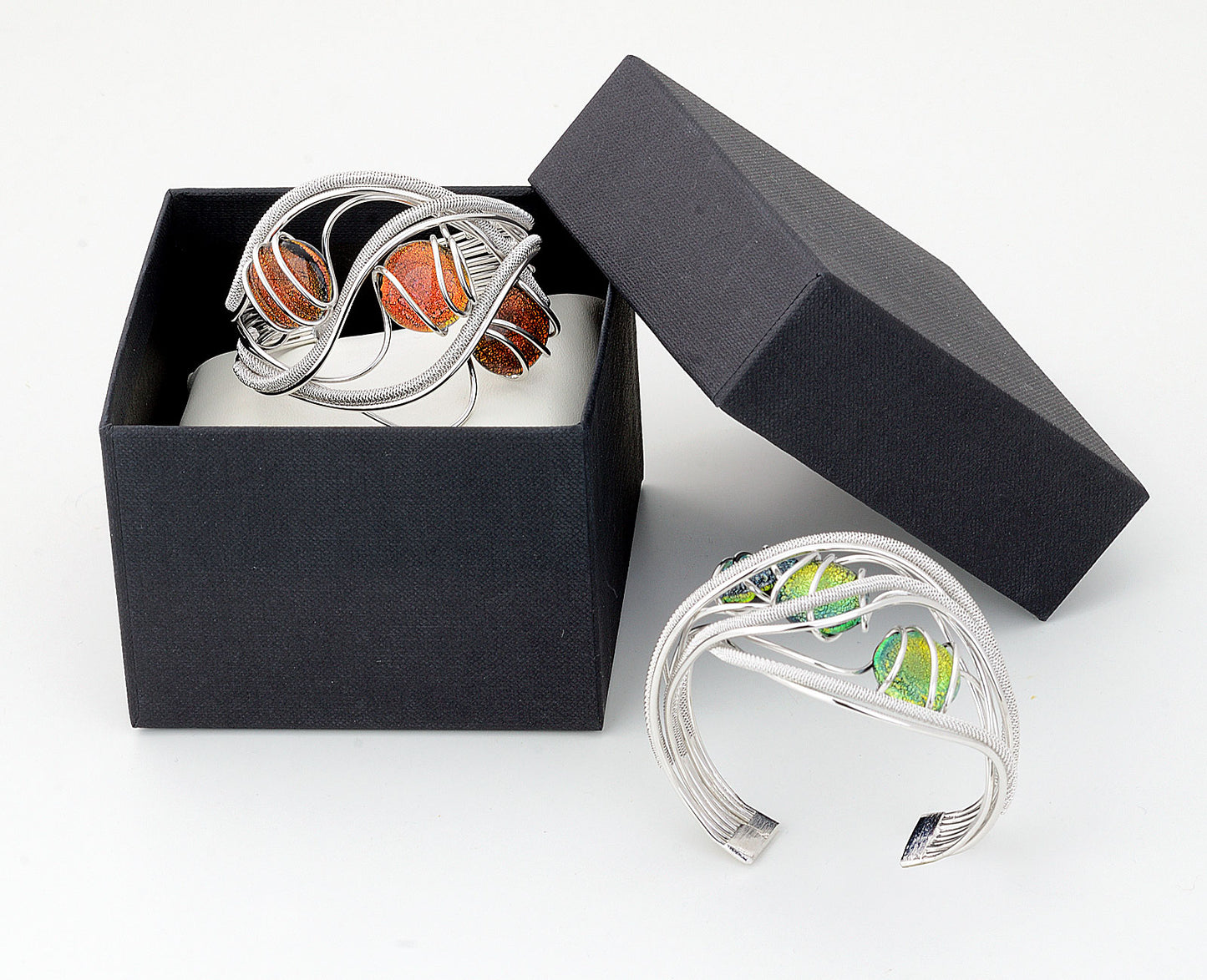 3 Reflex Bracelet in Murano Glass - Vetri D'Arte