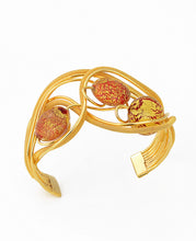 Upload the image to the Gallery viewer, 3Futura Gold Bracelet in Murano Glass - Vetri D'Arte