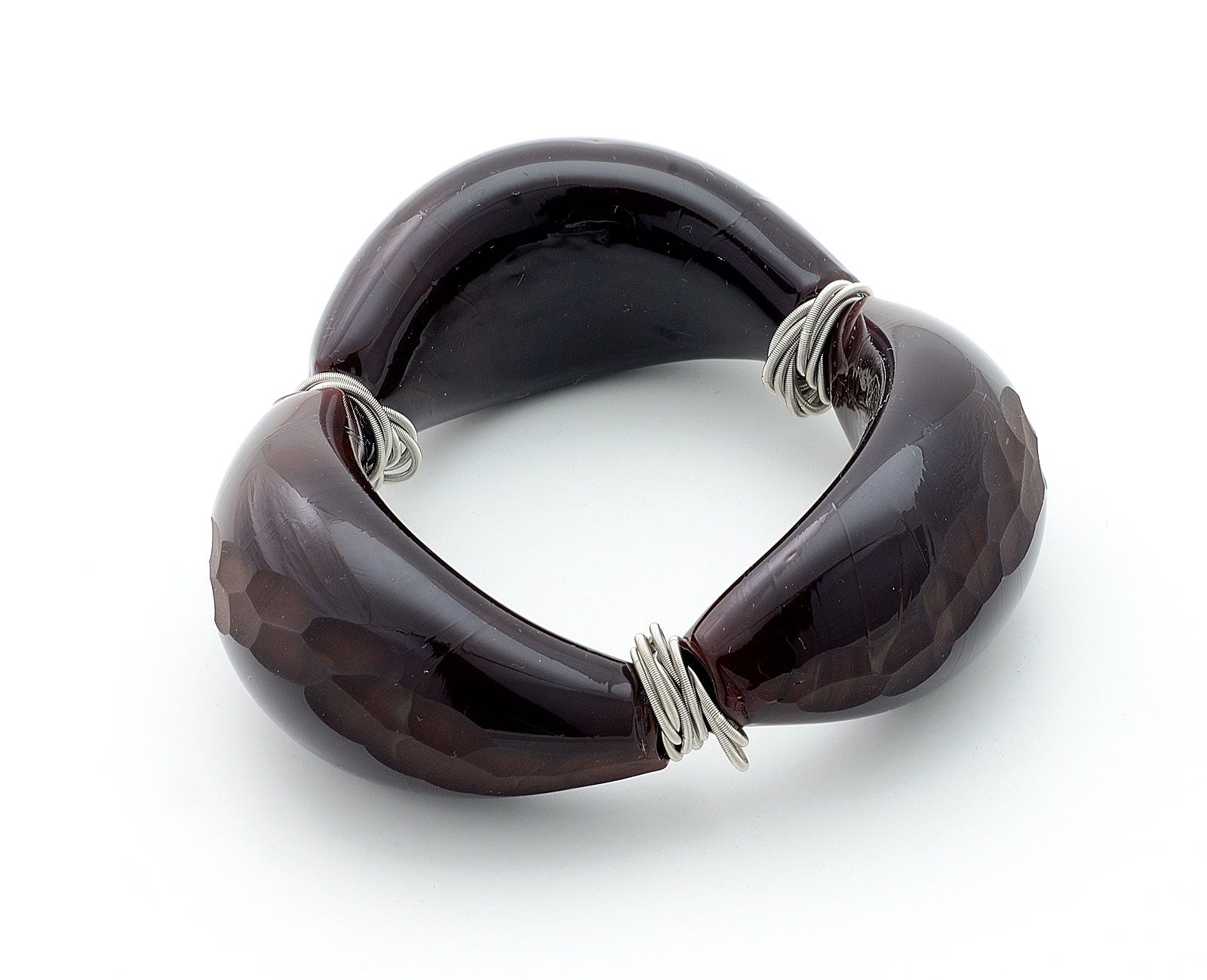 Elastisches Twister-Armband aus Muranoglas – Vetri D'Arte