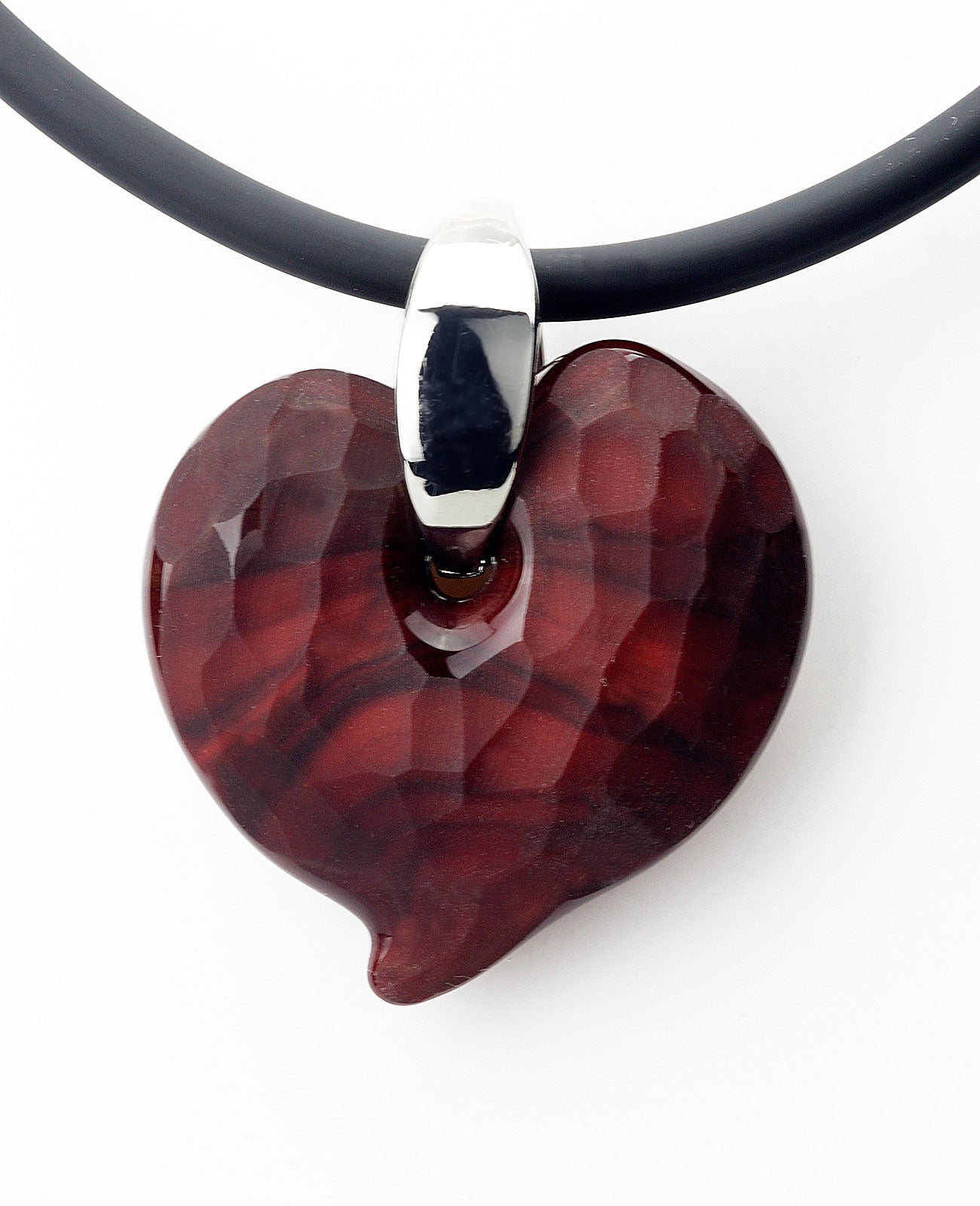 Heart Pendant/Pendant in Murano Glass - Vetri D'Arte
