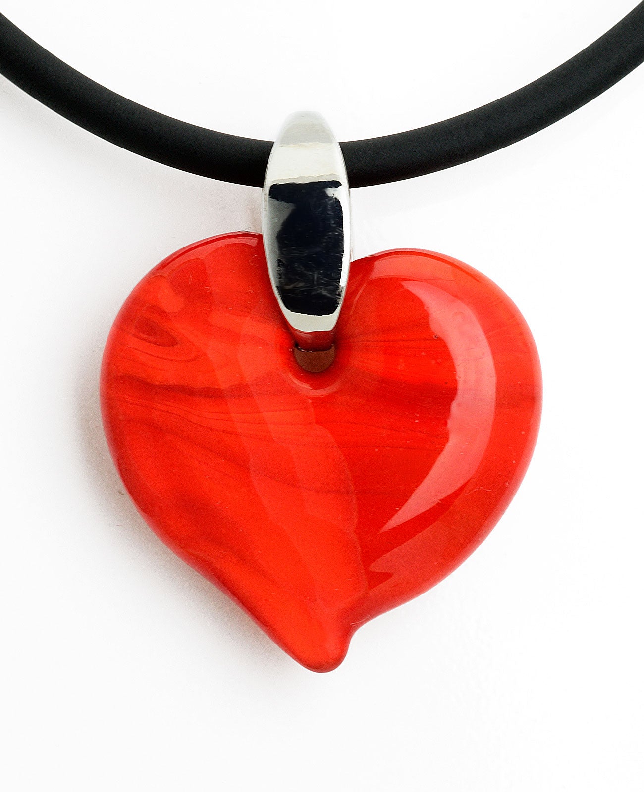 Heart Pendant/Pendant in Murano Glass - Vetri D'Arte