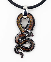 Téléchargez l'image dans la visionneuse de la galerie, Pendentif / Pendentif Serpent en Verre de Murano - Vetri D'Arte
