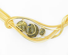 Upload the image to the Gallery viewer, Murano Glass Necklace | Futura Elit Gold