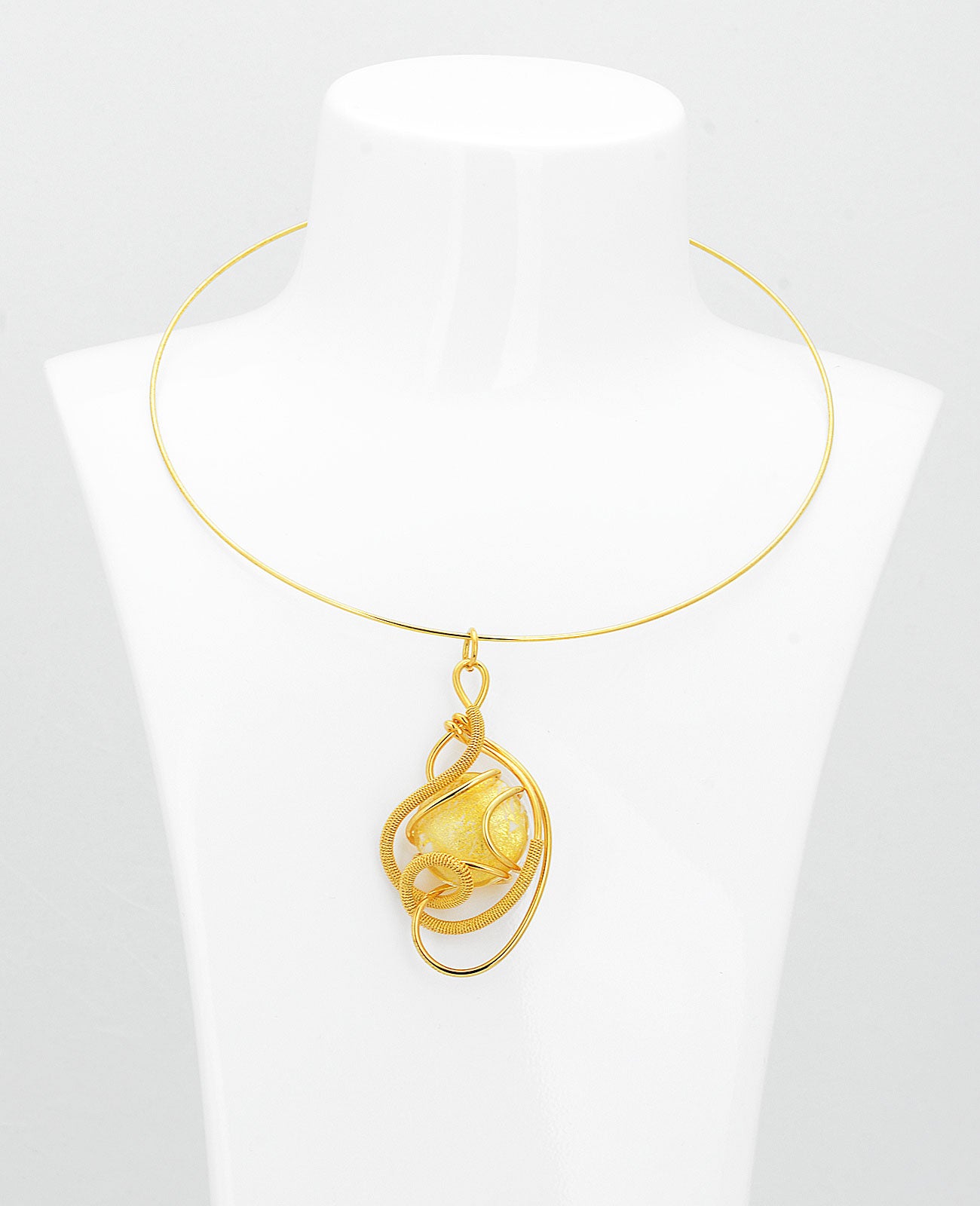 Futura Gold Pendants/Pendants in Murano Glass - Vetri D'Arte