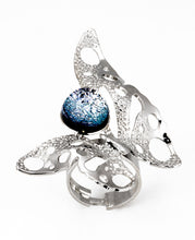 Upload the image to the Gallery viewer, Murano Glass Ring | Butterfly