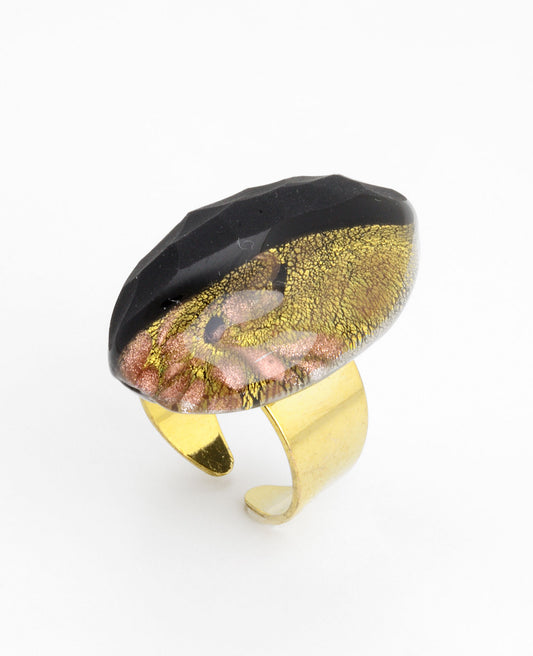 Luxury Ring in Murano Glass - Vetri D'Arte