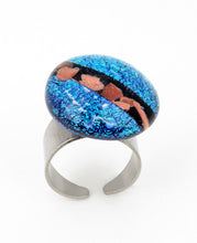 Upload the image to the Gallery viewer, Planet Ring in Murano Glass - Vetri D'Arte