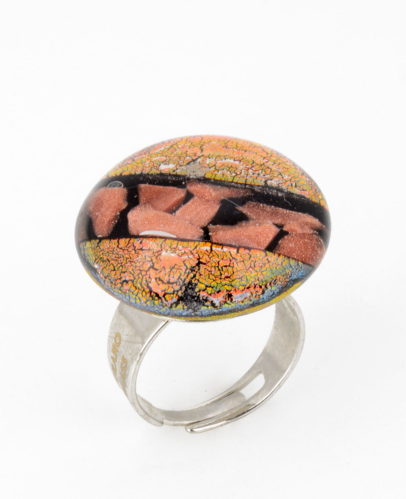 Planet Ring aus Muranoglas - Vetri D'Arte