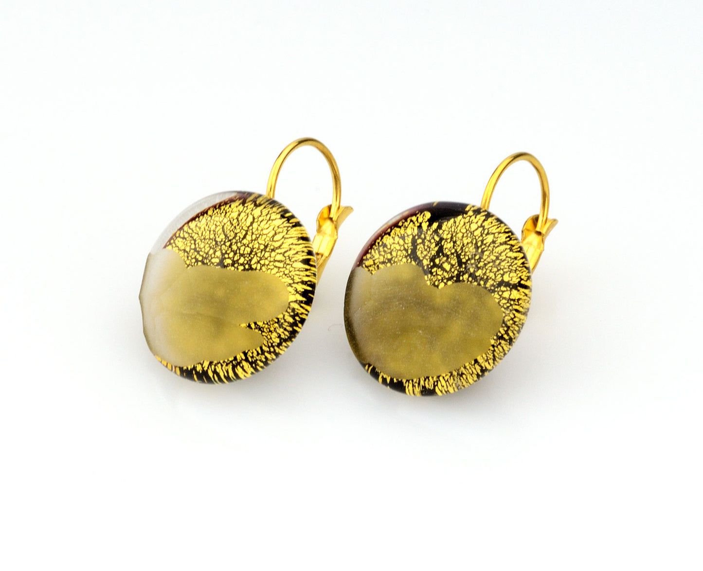 Vulkan-Ohrringe aus Muranoglas – Vetri D'Arte