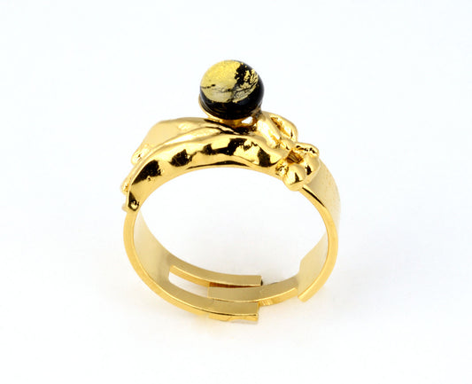 Ring für Liebhaber aus Muranoglas – Vetri D'Arte