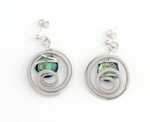 Laden Sie das Bild in den Galerie-Viewer hoch, Futura Reflex Plus Ohrringe aus Muranoglas - Vetri D'arte