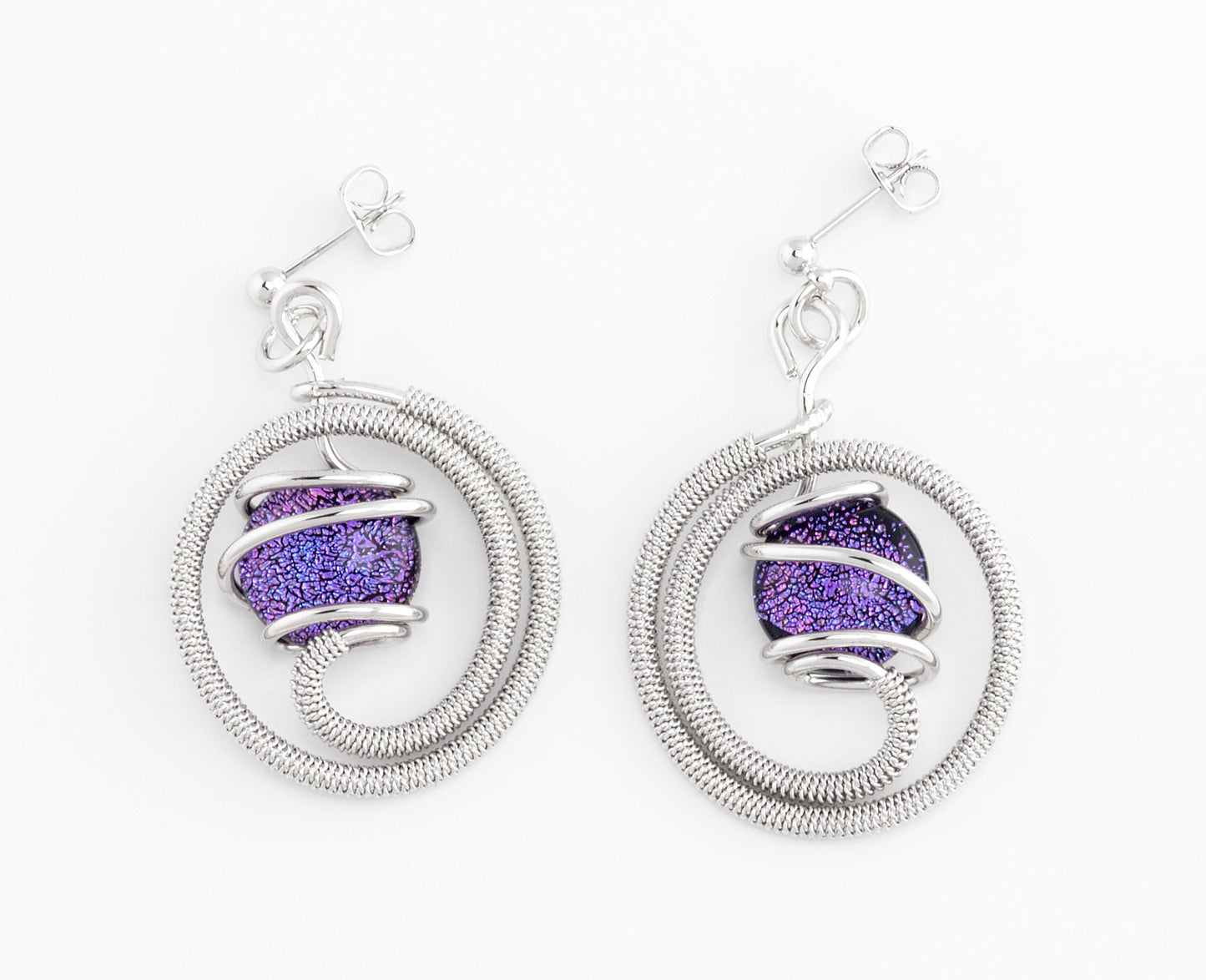 Futura Reflex Plus earrings in Murano glass - Vetri D'arte