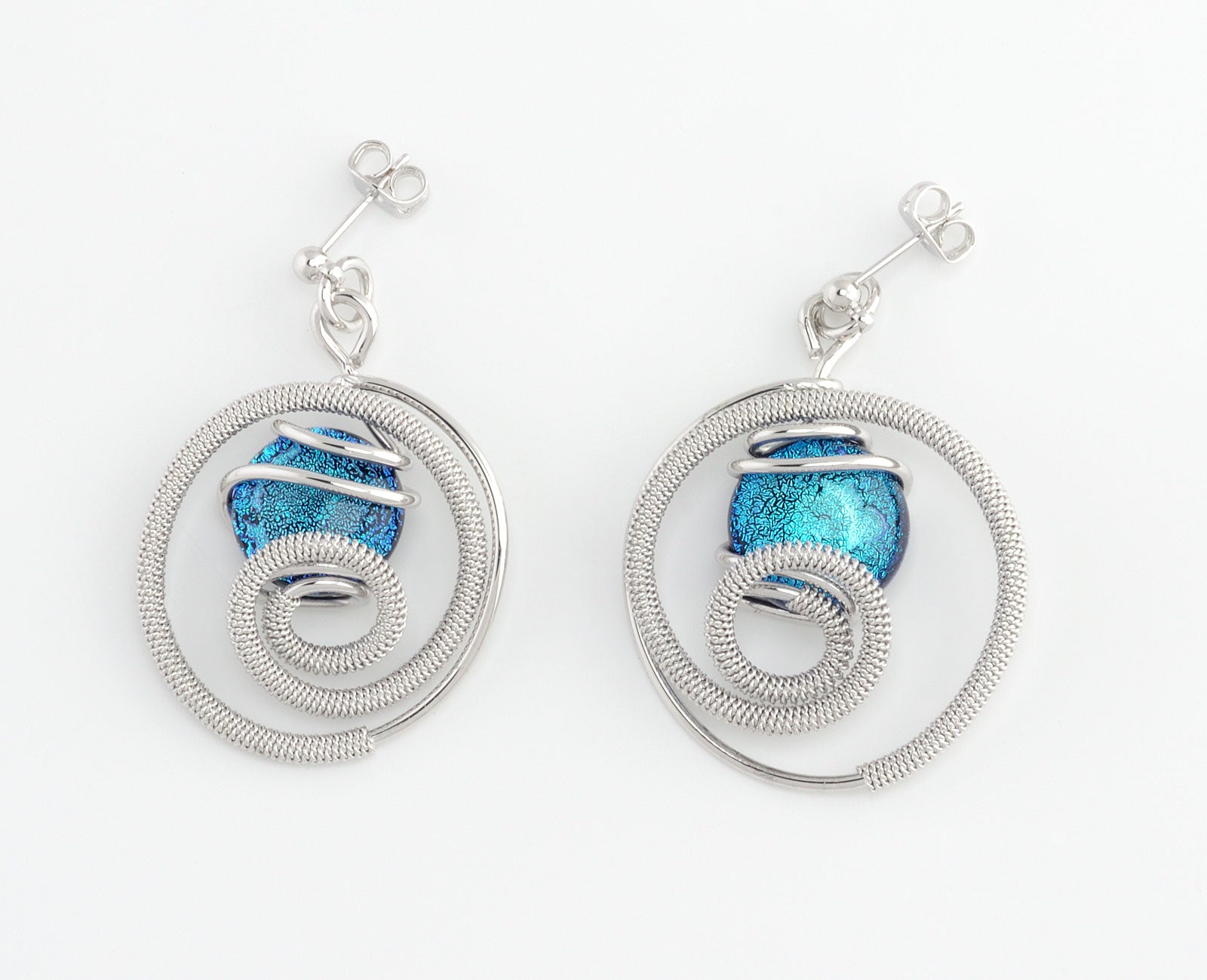 Futura Reflex Plus earrings in Murano glass - Vetri D'arte