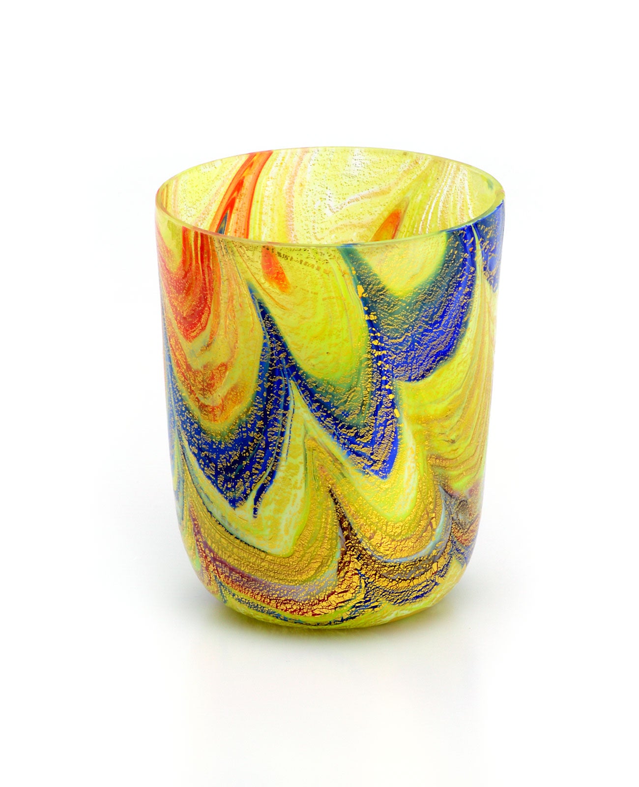 Glaspfau aus Muranoglas - Vetri D'Arte