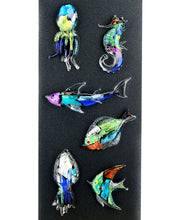 Upload the image to the Gallery viewer, Murano Glass Magnets - Vetri D'arte - Murano Glass Sea Magnet
