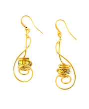 Upload the image to the Gallery viewer, Futura Gold Murano Glass Earrings - Vetri D'Arte