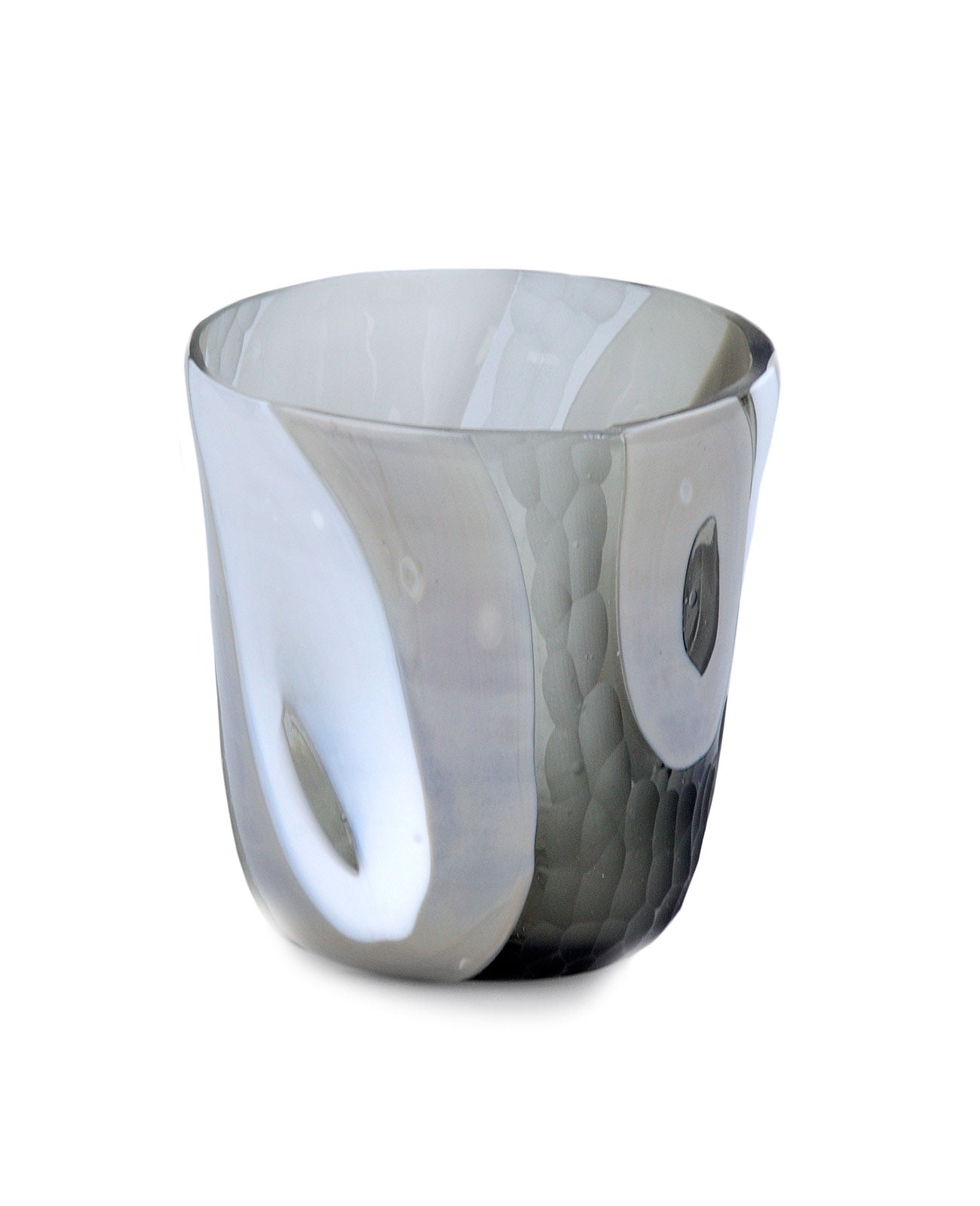 Gray Murano glass glass