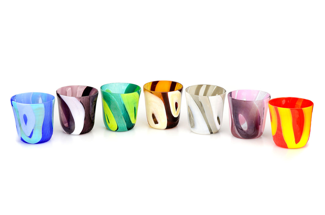 Set Bicchieri in Vetro di Murano