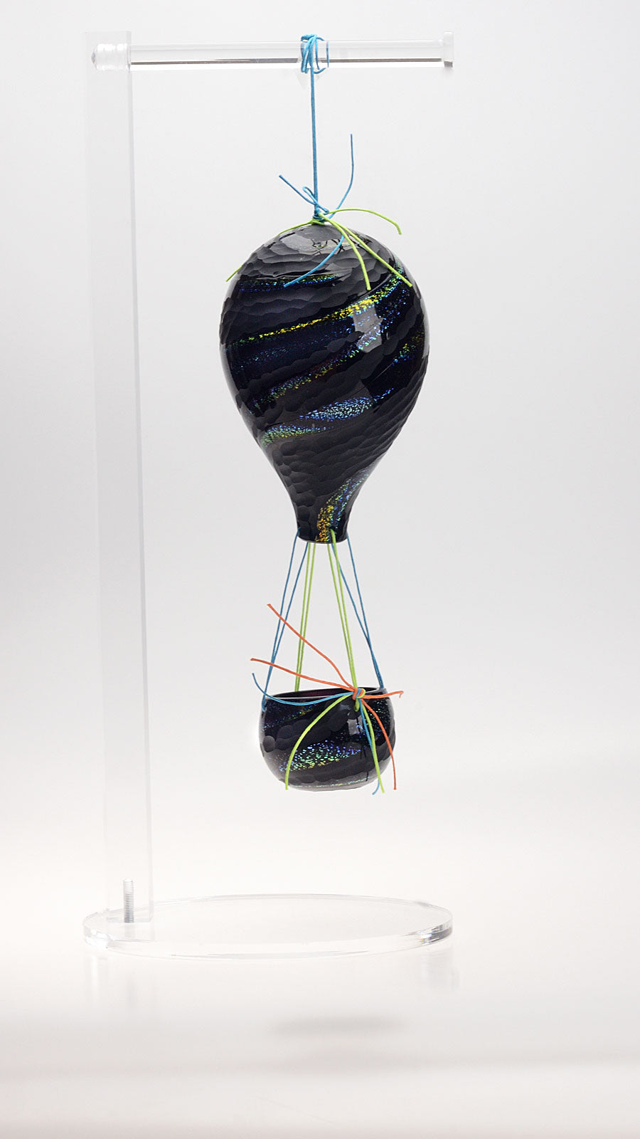 Murano glass hot air balloon