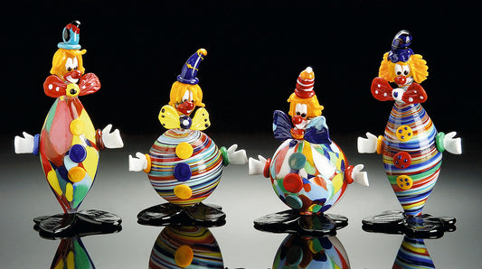 Murano Glass Clown - Vetri D'Arte