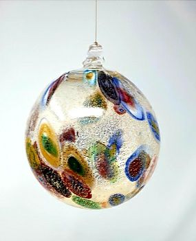 Doge Christmas ball in Murano glass