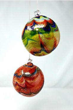 Weihnachtskugel aus Muranoglas | phönizisch